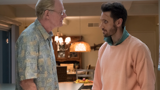 <i>Future Man</i> forces everyone to projectile vomit at the world's worst office holiday party